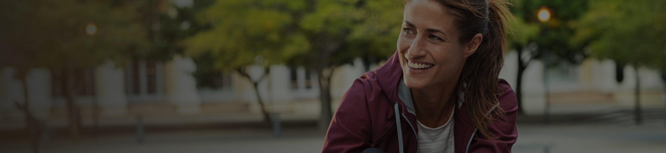 Smiling woman