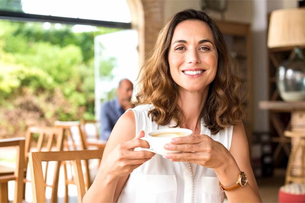 Smiling woman