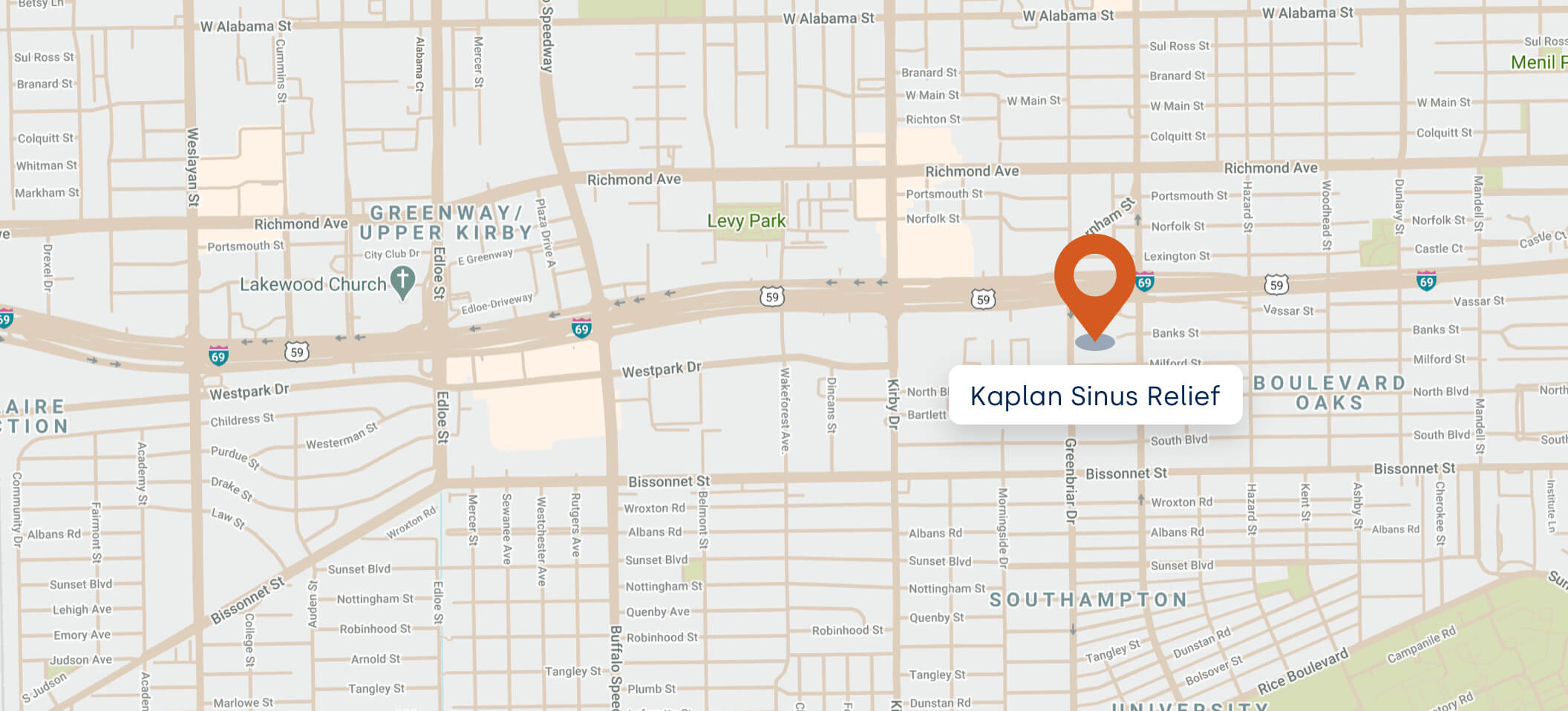 Kaplan Sinus Relief office location